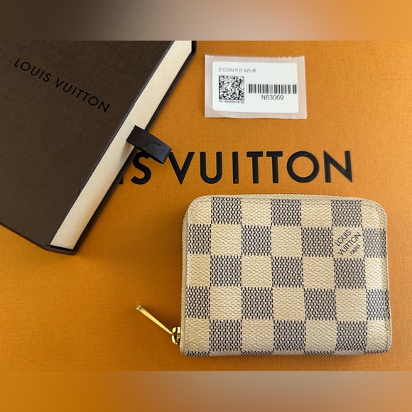 Louis Vuitton Handbags - Louis Vuitton Damier Azur Compact Zippy Wallet With Box